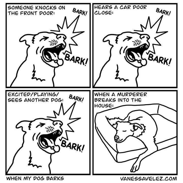 When My Dog Barks Comic